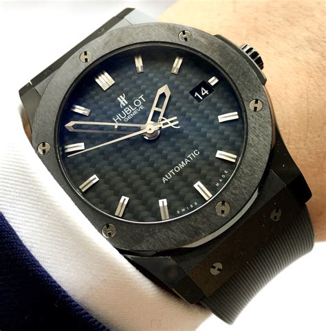 hublot classic fusion 45mm black